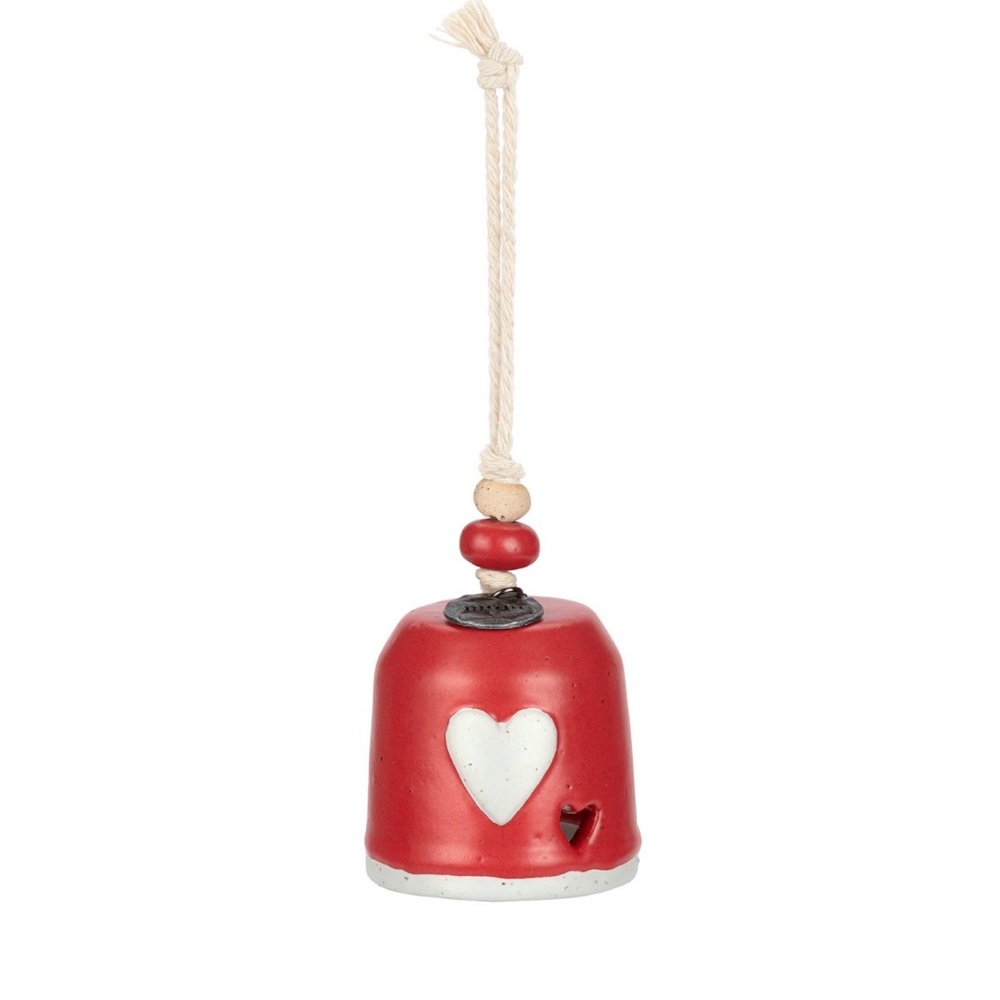 NWT 2x 2.5 Heart Cut Out Metal Charm Beaded Rope‎ Boxed Mini Tree Ornament Mom